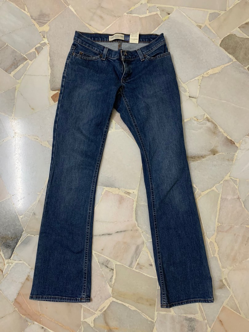 GAP ultra low rise Denim Jeans Women s Fashion Bottoms Jeans Leggings on Carousell