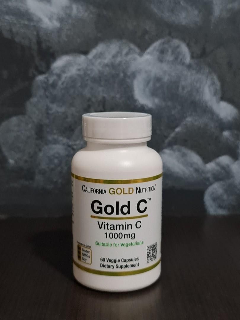 Gold C, Vitamin C, 1,000 mg, 60 Veggie Capsules, Health & Nutrition ...