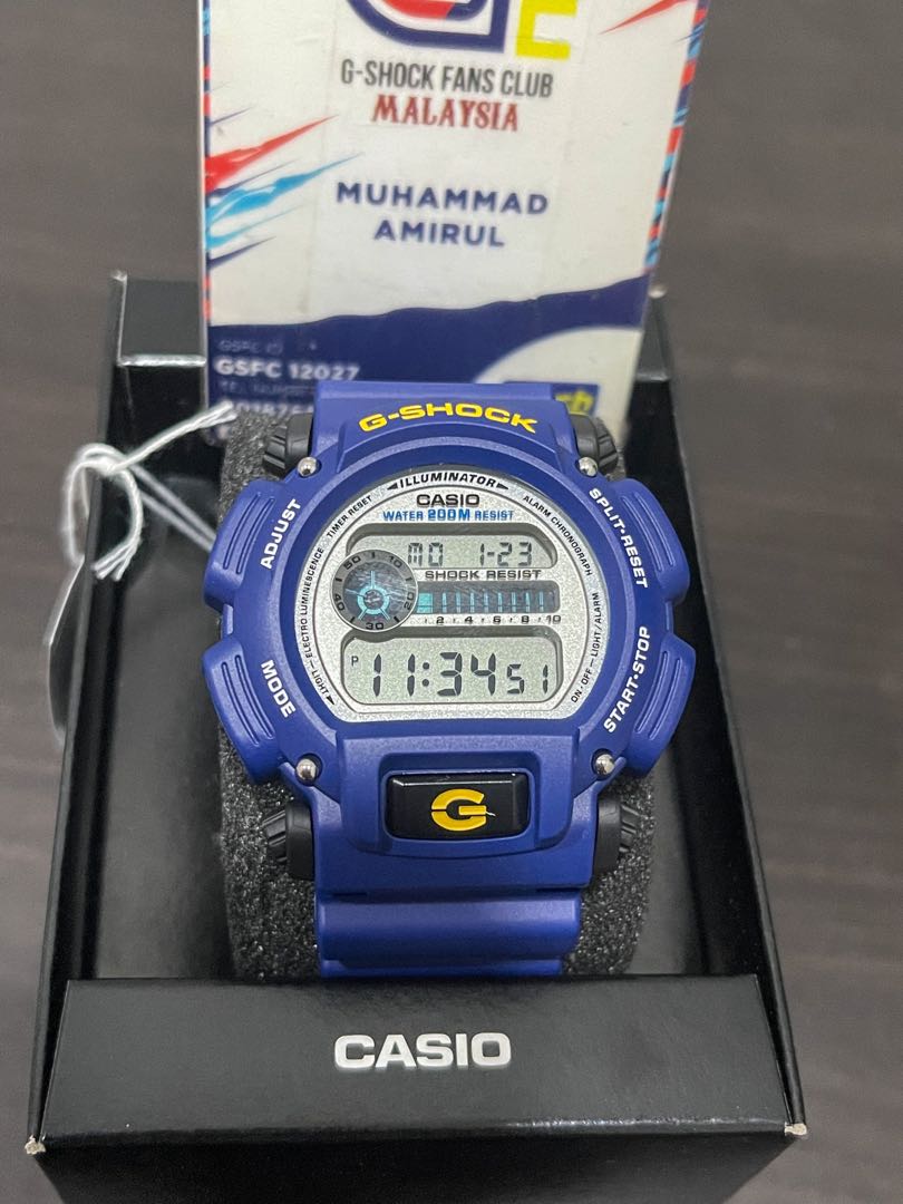G Shock DW9052 biru original gshock Men s Fashion Watches