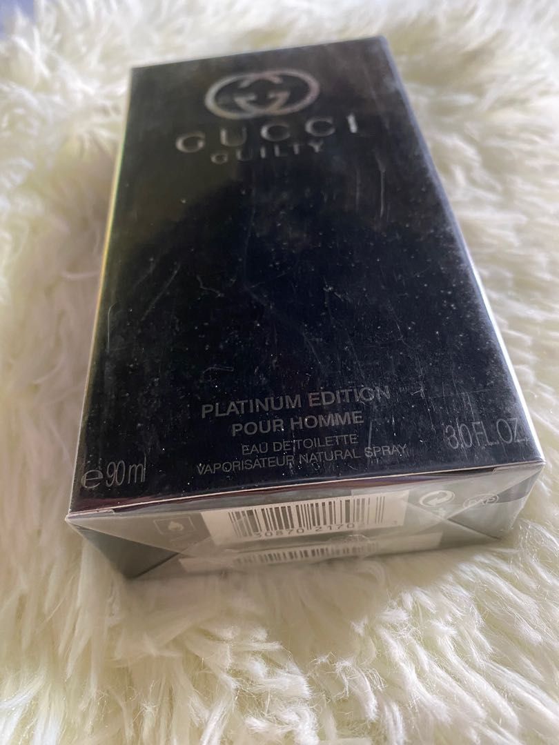 Gucci guilty platinum 2025 edition pour homme