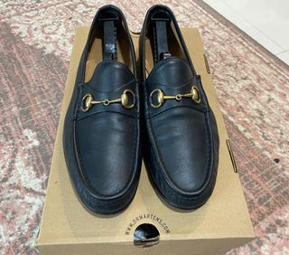 Fur discount gucci loafers