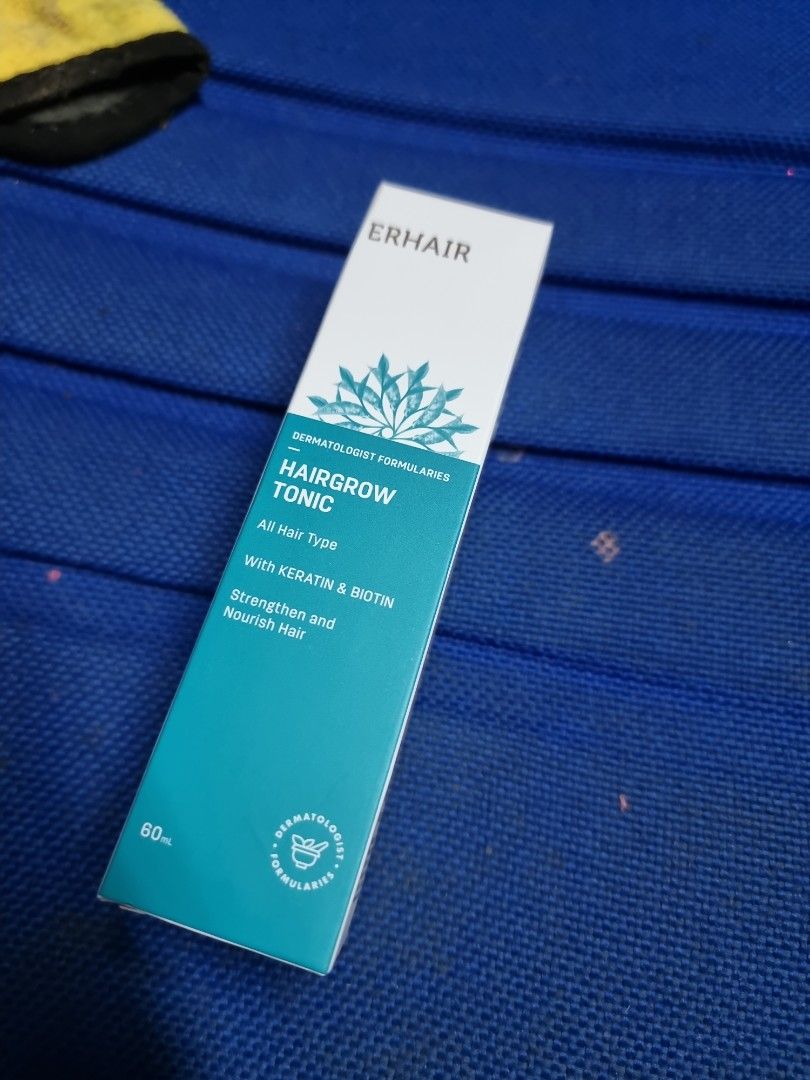 Hairgrow tonic erha keratin & biotin hair tonic jepang, Health & Beauty