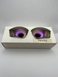 Walleva Purple Polarized Replacement Lenses For Oakley Flak Beta