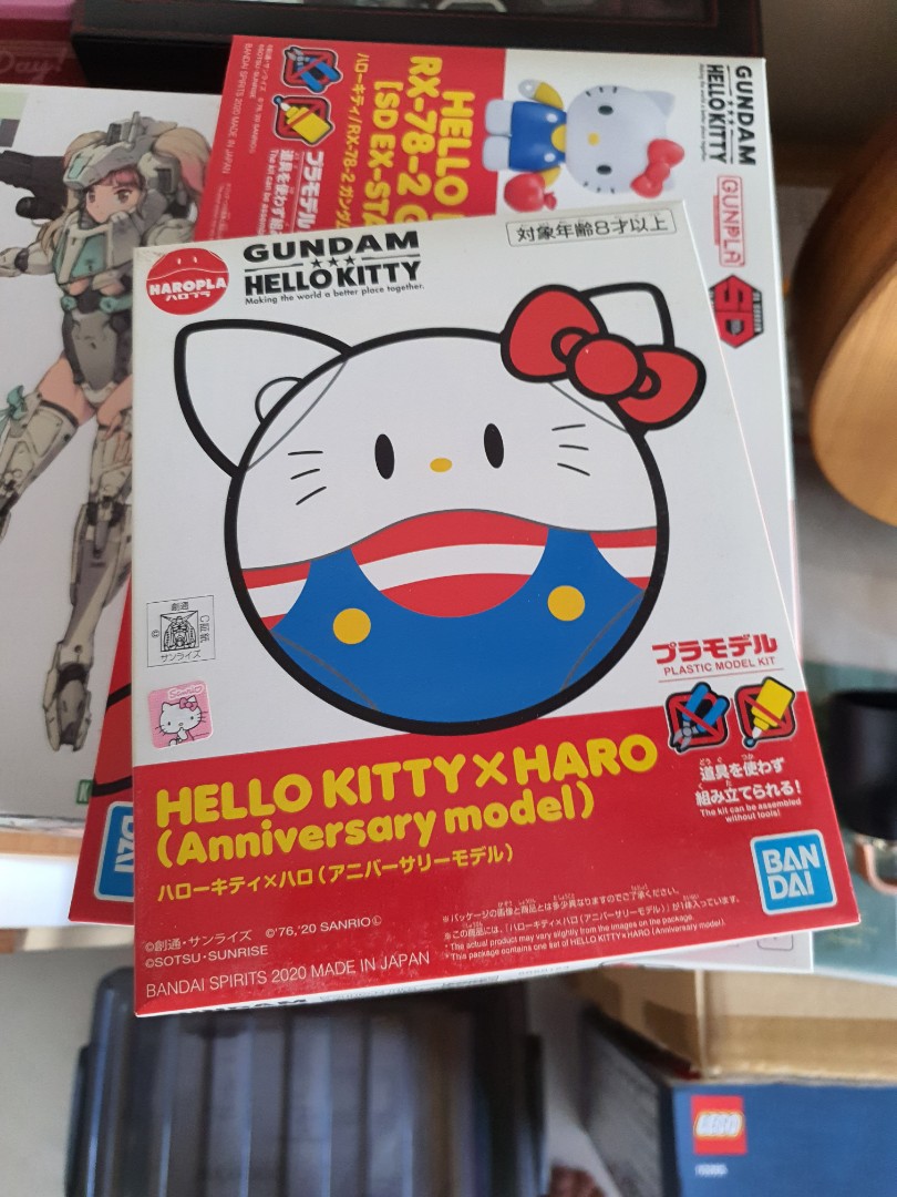 Gundam Hello Kitty X Haro Anniversary Model Hobbies And Toys Toys