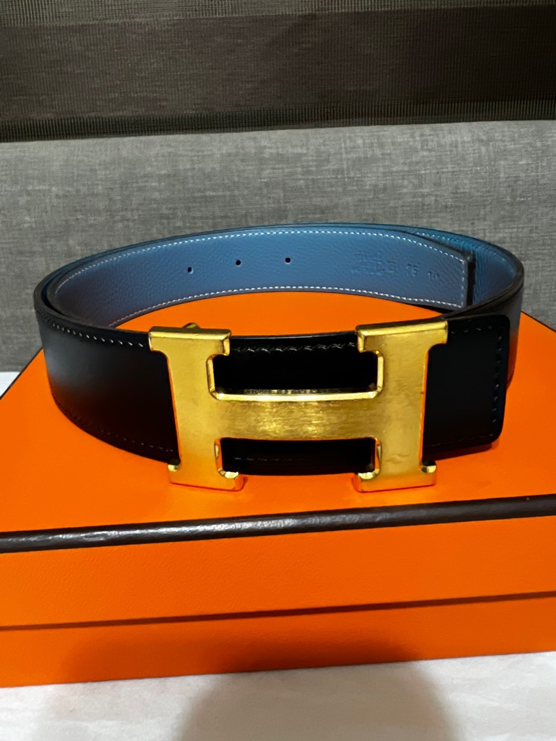 reversible hermes belt