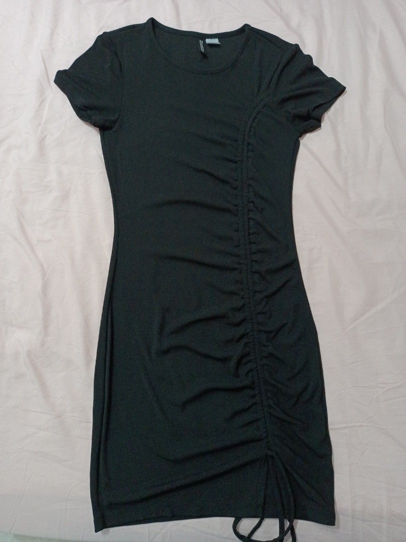 H&M Black Bodycon Tight Dress (suitable for clubbing/parties/dates),  Women's Fashion, Dresses & Sets, Dresses on Carousell