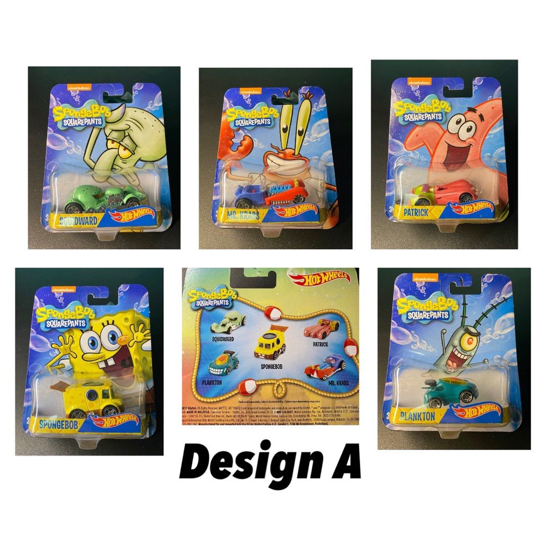 Hot wheels spongebob squarepants Patrick Monster dairy delivery & spongebob  squarepants combat medic. Mr krabs Squidward plankton Patrick . READ FULL 