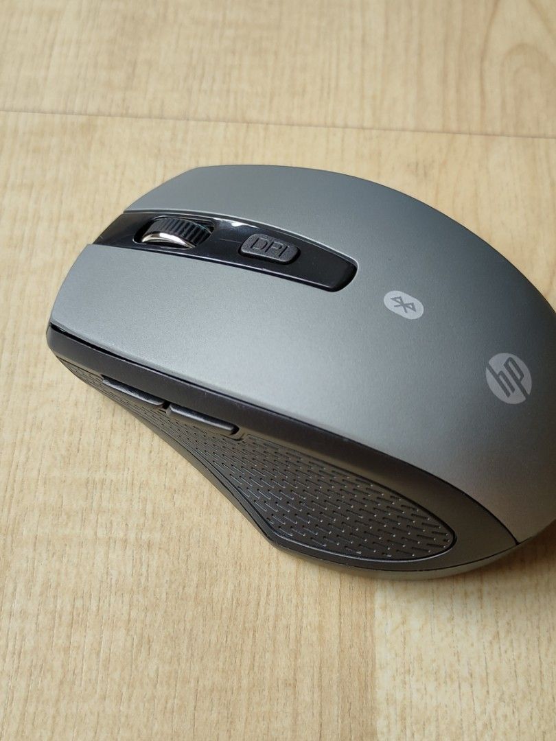 HP X9500 Plus Mouse Wireless Bluetooth Optical Mouse For PC And Laptop -  Black Gery