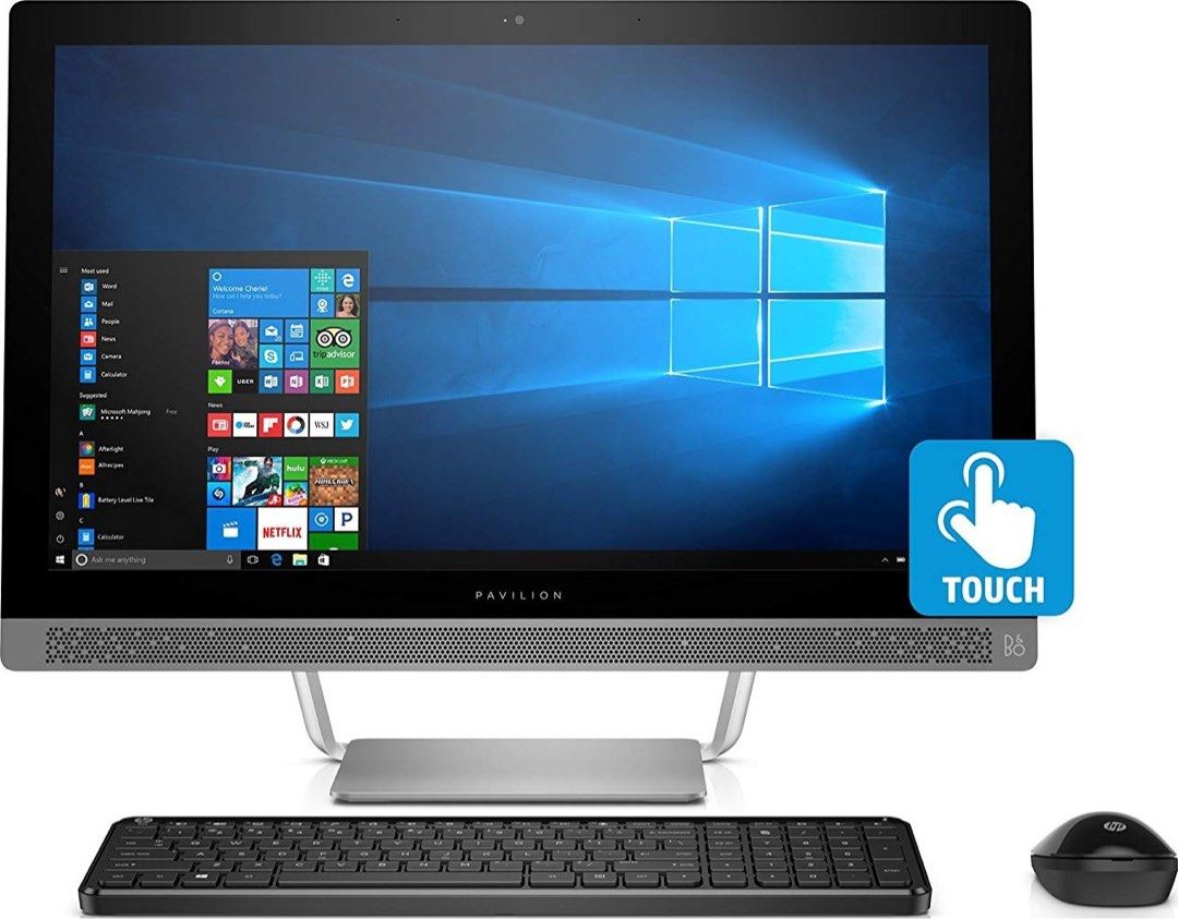 HP Pavilion 24 AIO PC TOUCHSCREEN, Computers & Tech, Desktops on Carousell