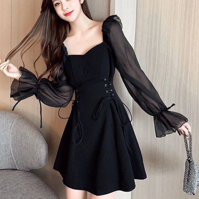 Pretty korean dresses outlet