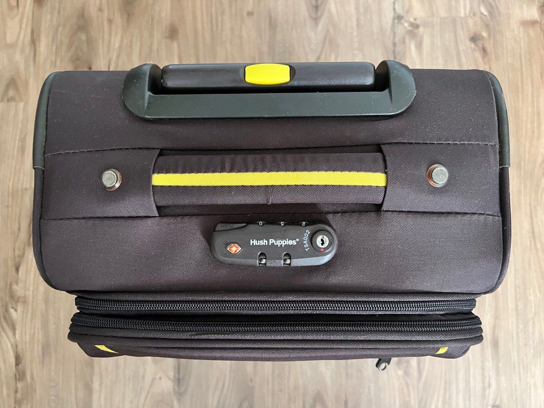 Hush Puppies Cabin Size Luggage Wheels worn out, Hobbies & Toys