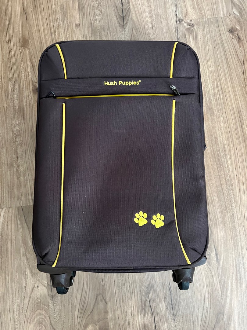Hush Puppies Cabin Size Luggage Wheels worn out, Hobbies & Toys