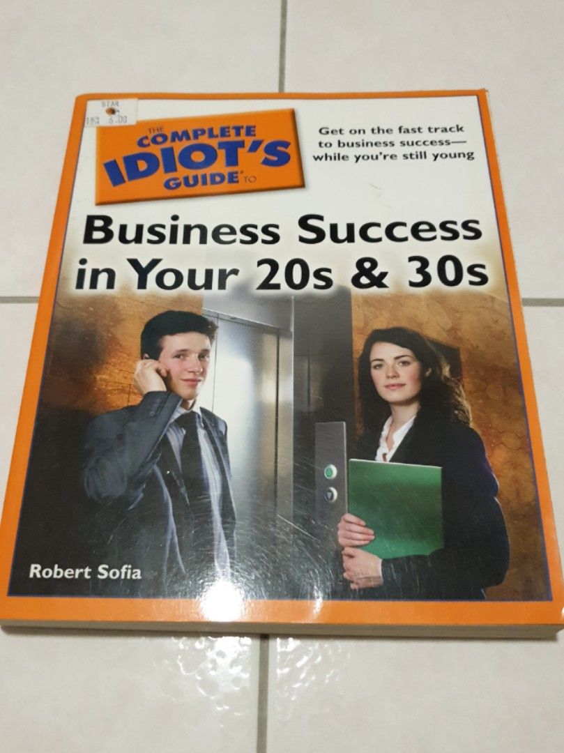 Idiot's guide to business success in your 20s and 30s, Hobbies & Toys