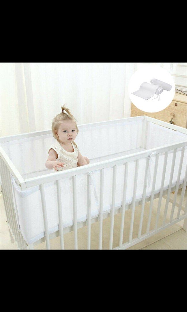 Ikea Cot Bumper Pad, Babies & Kids, Baby Nursery & Kids Furniture, Cots