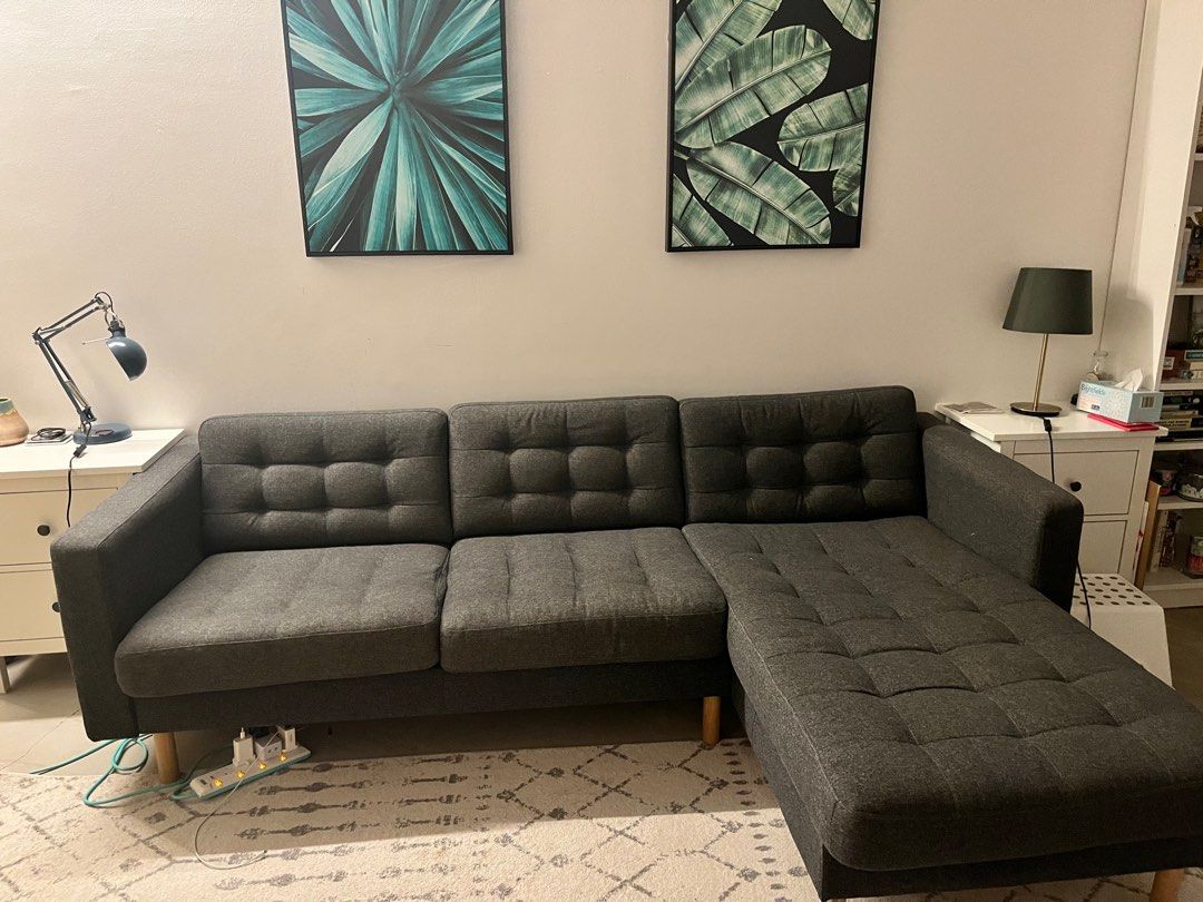 Landskrona Sofa Gray Matttroy