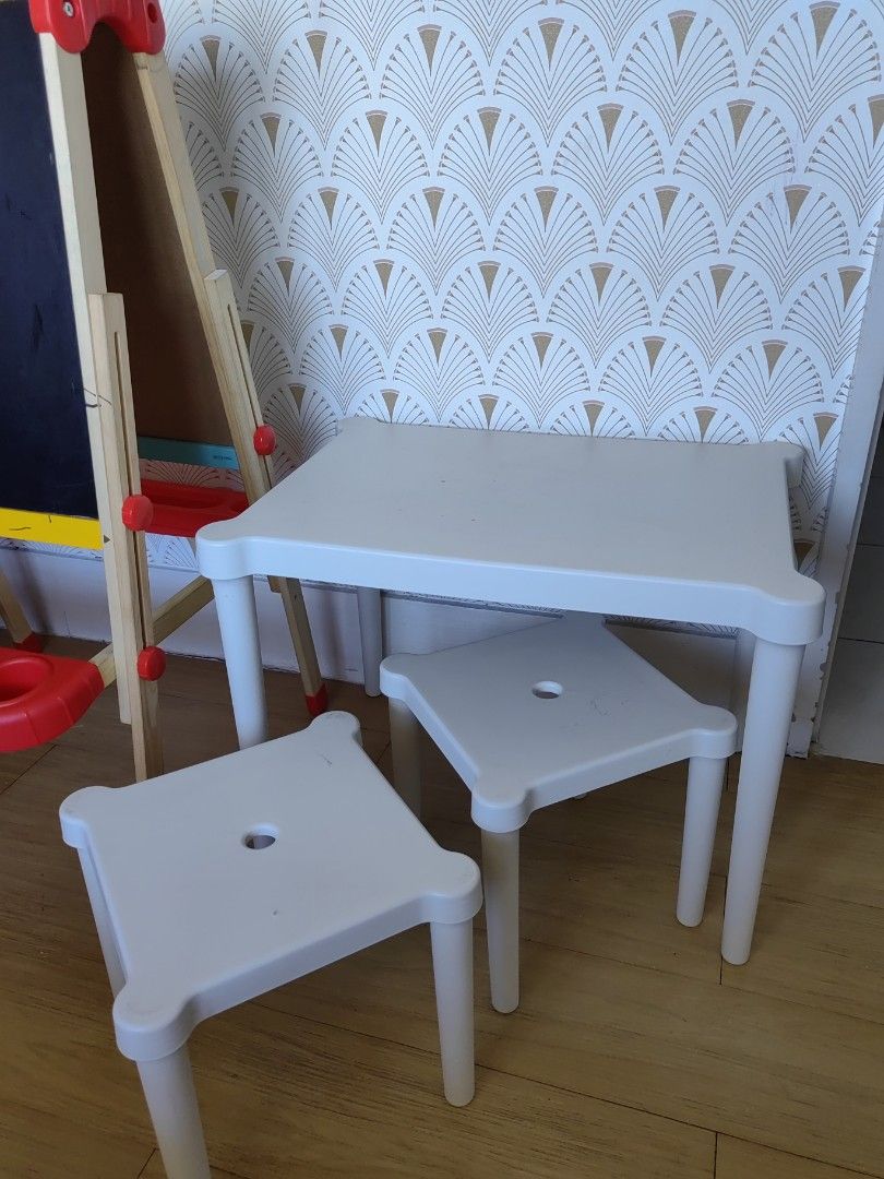 Ikea kids table and chair, Babies & Kids, Baby Nursery & Kids Furniture