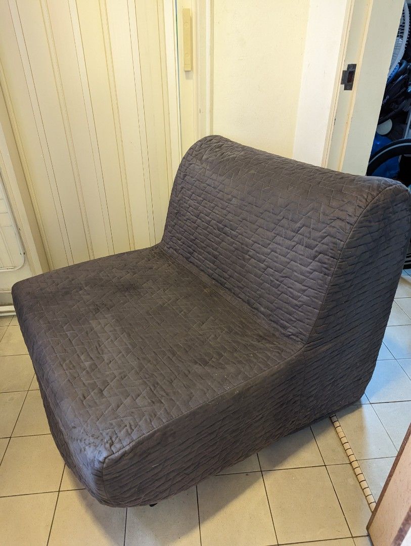 Ikea Lycksele Single Futon Bed, Furniture & Home Living, Furniture, Bed