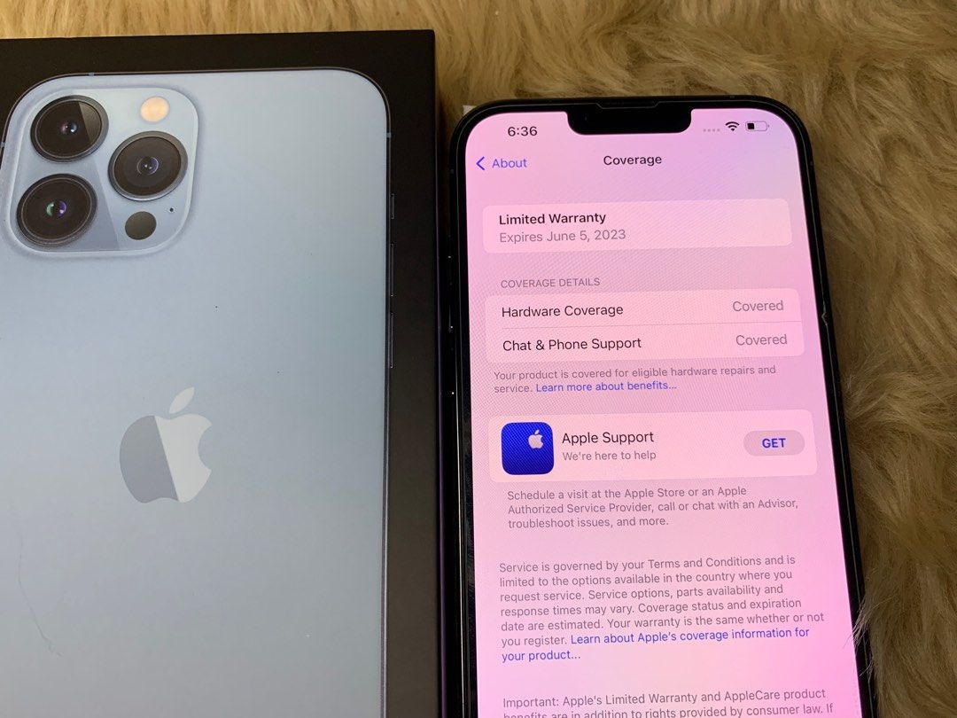 iPhone 13 Pro Max 128GB 5G Sierra Blue Smartlocked, Mobile Phones