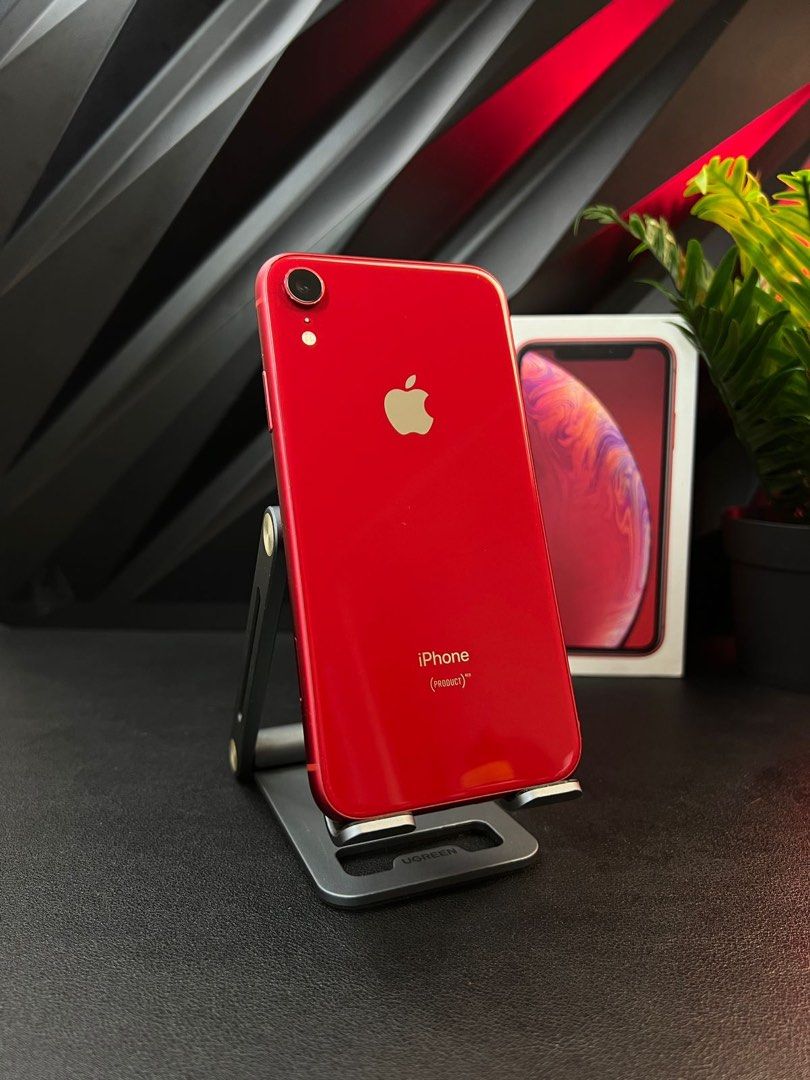 Ios Xs Red Iphone xr 128gb red ex inter fullset dus ori, Telepon Seluler & Tablet ...