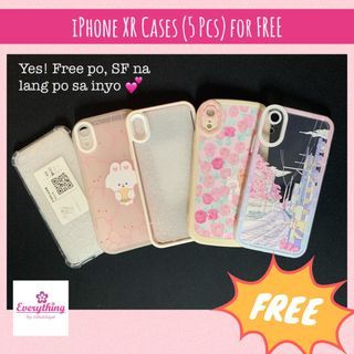 iPhone XR Cases (5 pcs) for FREE