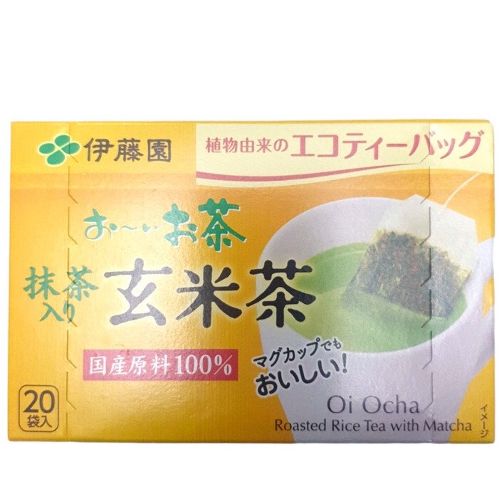 ITO EN OI OCHA GREEN TEA ROASTED GREEN TEA ROASTED RICE & MATCHA