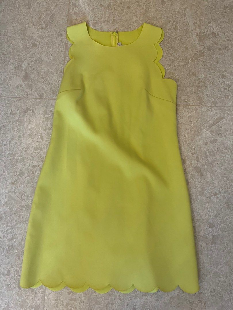 J crew scalloped dress sales