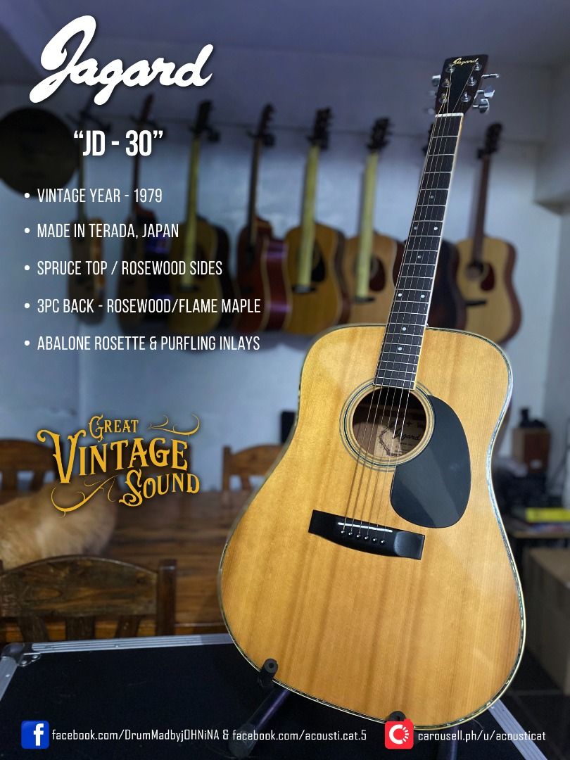 Jagard JD30 Vintage Guitar on Carousell