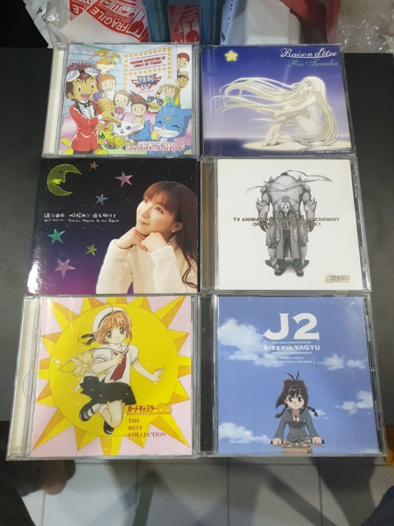 Japanese Anime Soundtrack x 20, Hobbies & Toys, Music & Media, CDs & DVDs  on Carousell