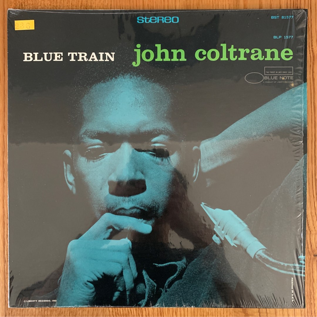 John Coltrane Blue Train Vinyl (Jazz, US 1975), Hobbies & Toys, Music
