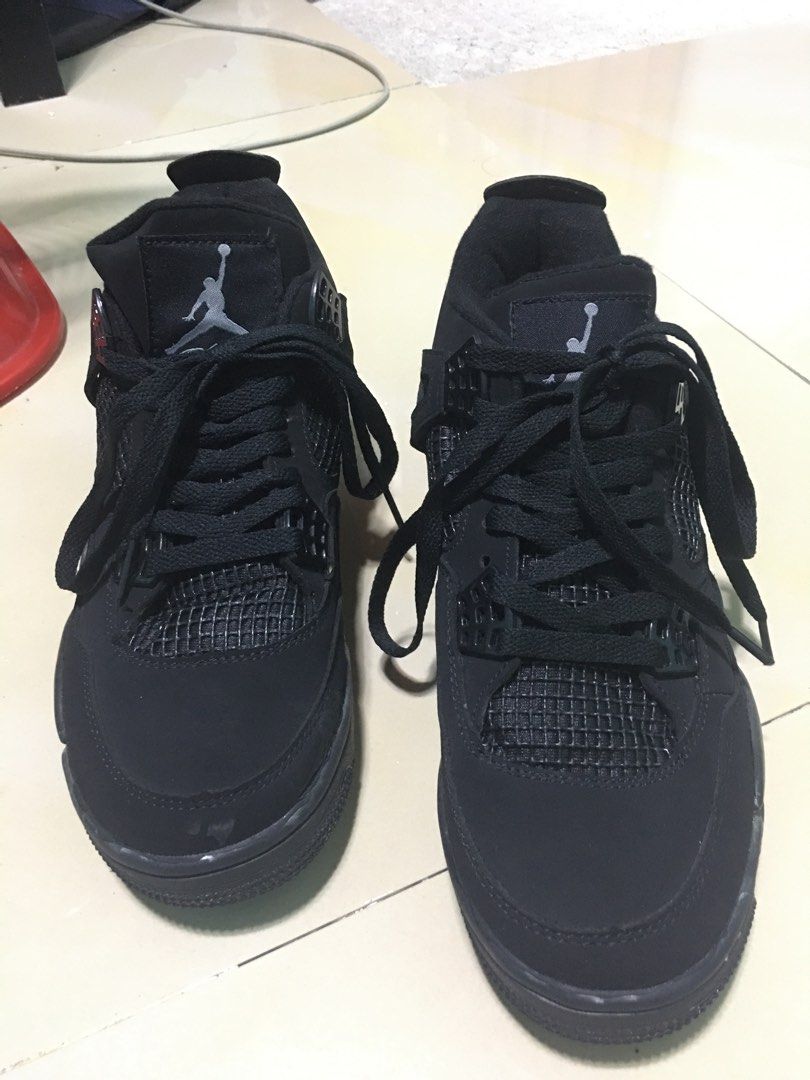jordan 4 triple black