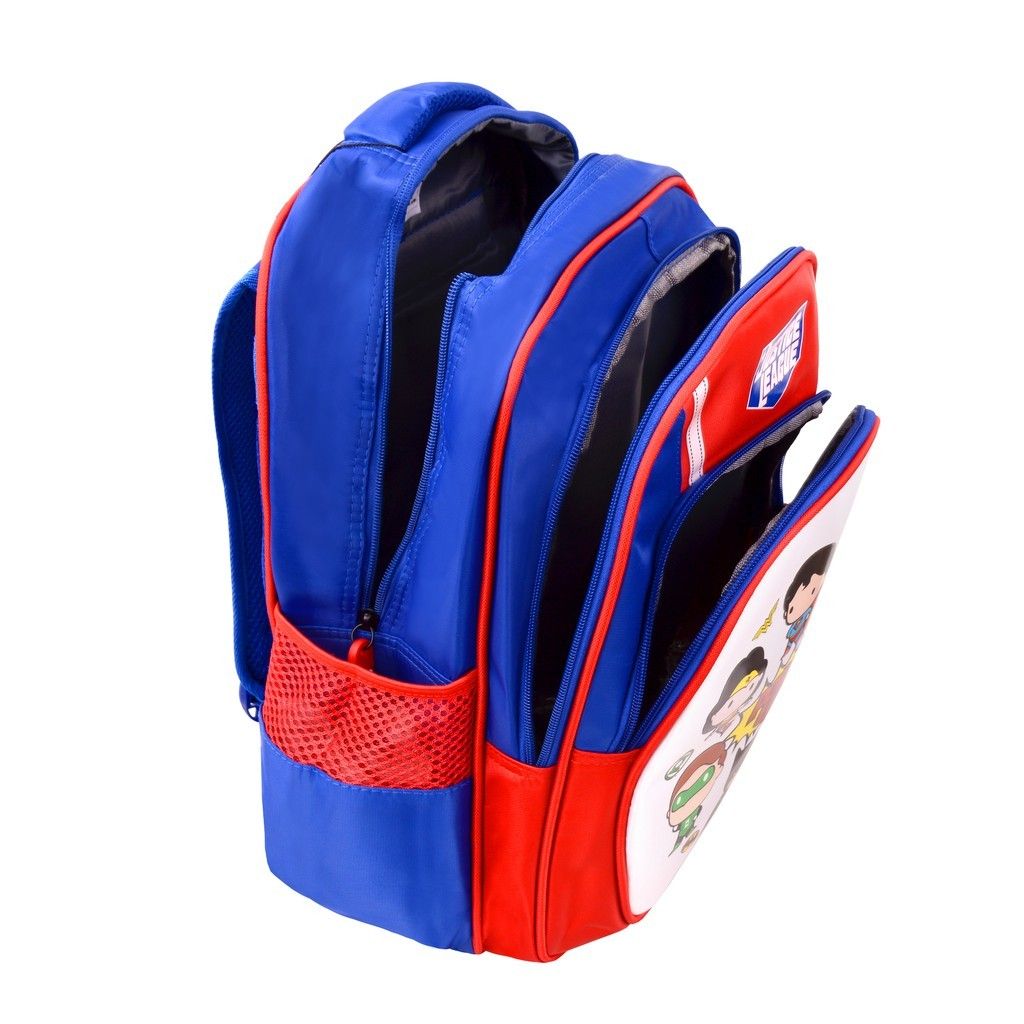 Justice League School Bag JL 10192 RED/BLUE, Babies & Kids, Going Out, Diaper Bags & Wetbags on