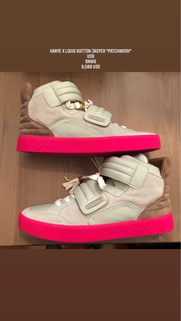 Kanye X Louis Vuitton Jasper 'Patchwork', Men's Fashion, Footwear, Sneakers  on Carousell