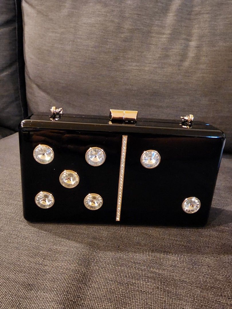 Kate spade domino clearance clutch