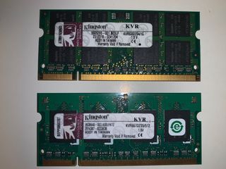 Kingston 512M DDR2-667 & 1G DDR2-533  SDRAM