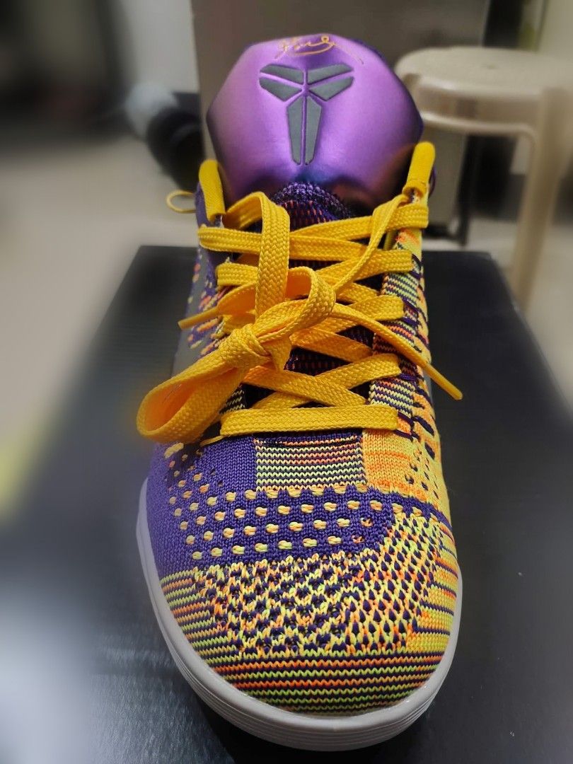 Kobe IX Yellow Violet