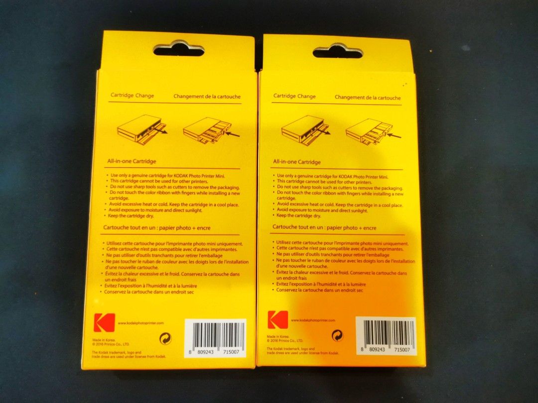 Kodak photo printer mini cartouche online