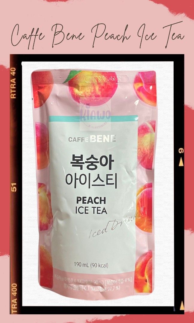 Korean drink pouches CAFFE BENE, Food & Drinks, Packaged & Instant Food ...