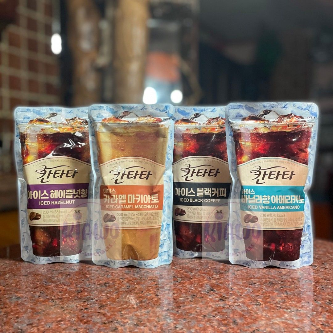 Korean drink pouches CANTATA, Food & Drinks, Packaged & Instant Food on