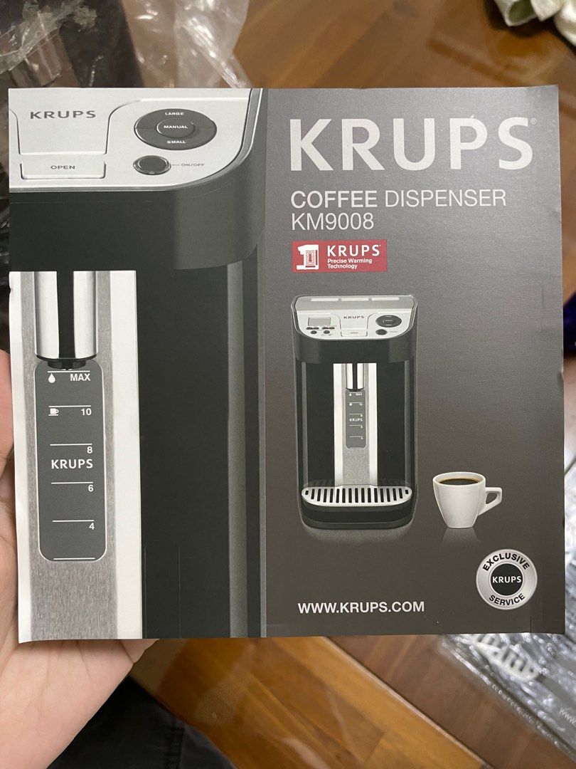 KRUPS Coffee Dispenser Machine, TV & Home Appliances, Kitchen ...