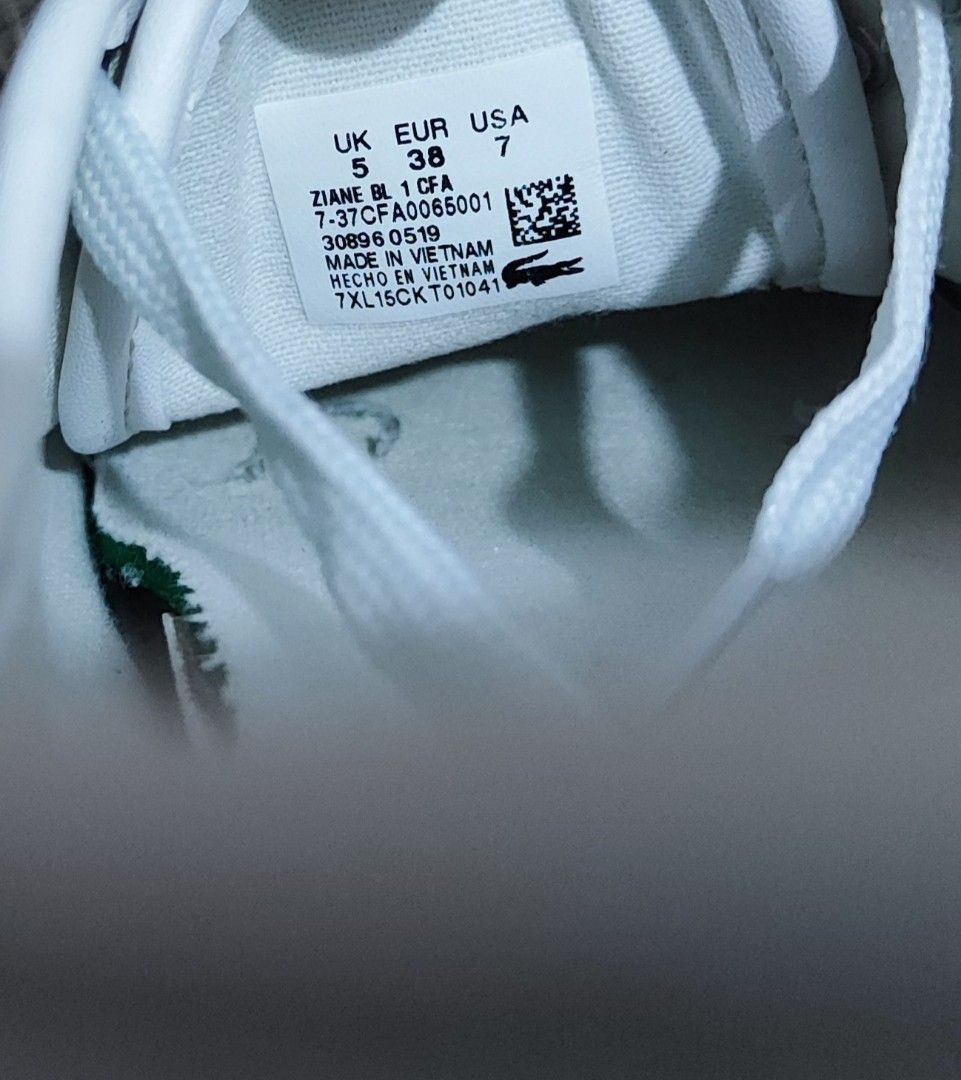 ziane chunky lacoste white