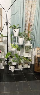 LED Grow Light plant Lamp Full Spectrum Hydroponic Veg Flower Bloom Indoor Plant 4 Heads 40 W