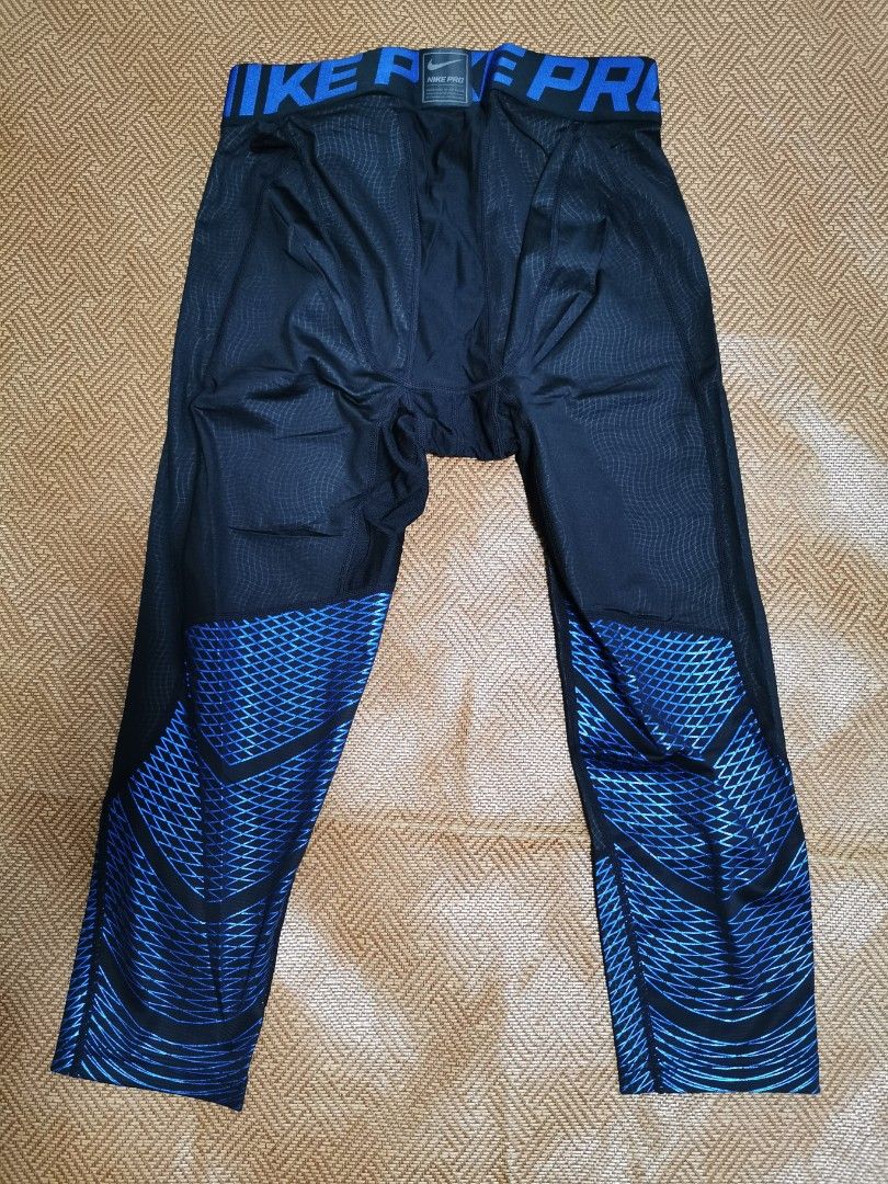 Nike Pro Hypercool Compression Tights (Blue)