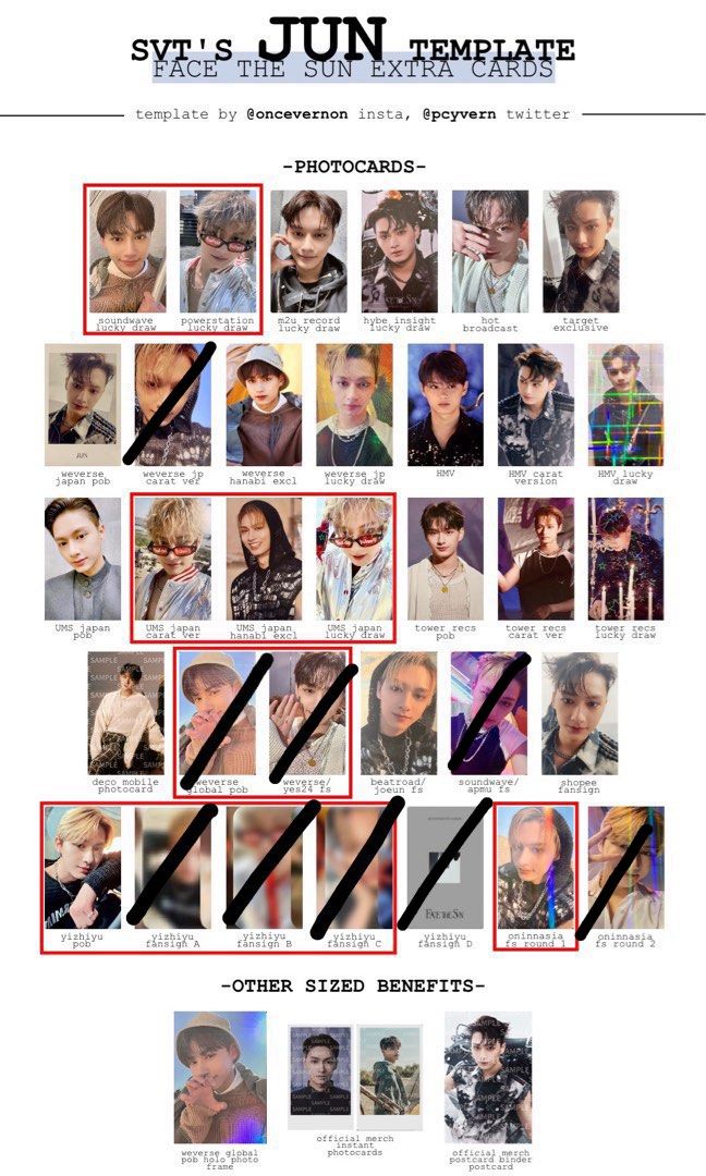 LF/WTB] Seventeen SVT Jun pcs, Hobbies & Toys, Memorabilia