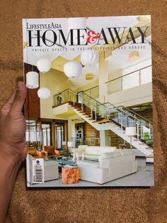 Lifestyle asia home and away large coffee table book