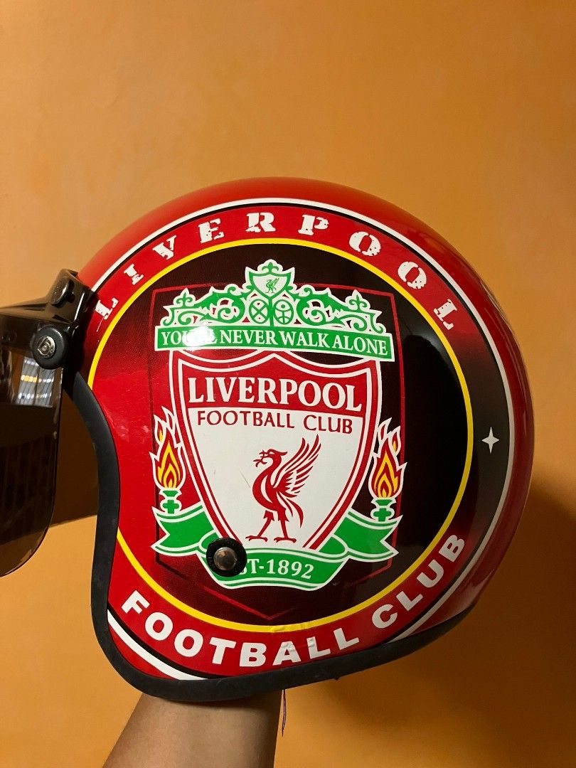 Liverpool Helmet, Motorcycles, Motorcycle Accessories on Carousell