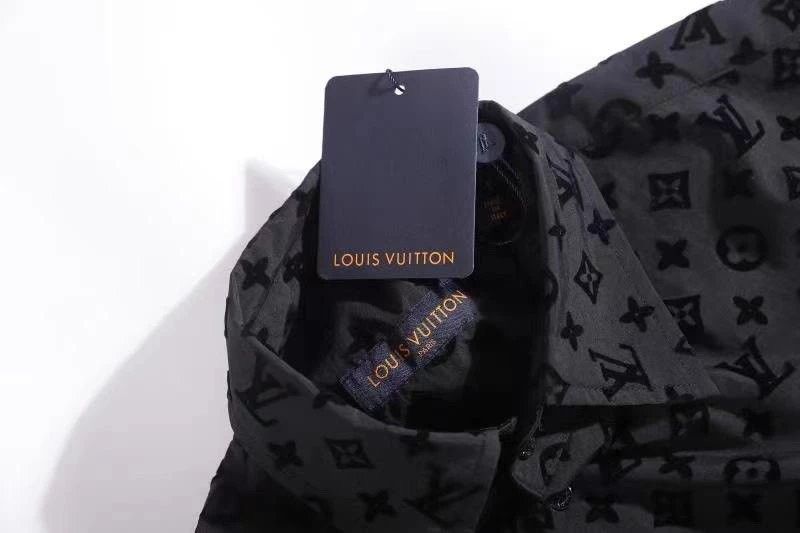 Louis Vuitton Louis Vuitton Flocked Monogram Classic Shirt