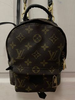 AUTHENTIC LV LOUIS VUITTON Mini Palm Springs Backpack - ✓Receipt, Luxury,  Bags & Wallets on Carousell