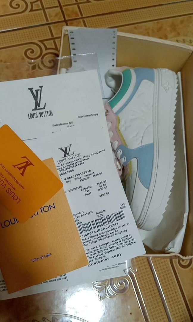 LOUIS VUITTON ARCHLIGHT SNEAKERS SIZE 38EU/7.5W WITH BOX & DUSTBAGS  (BJ4001545)