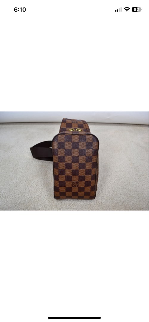 LV Geronimo Damier Ebene, Luxury, Bags & Wallets on Carousell