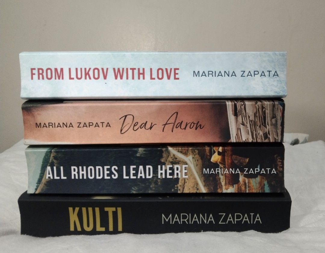 Mariana Zapata Books (From Lukov with Love; Dear Aaron; All Rhodes Lead
